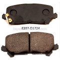 Kapaco OE quality Brake pad 8397-D1724 for Acura MDX2014